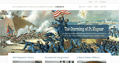 Desktop Screenshot of 54thmass.org
